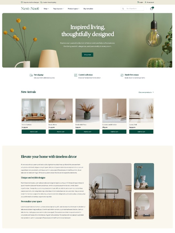 Nest &amp; Nook screenshot