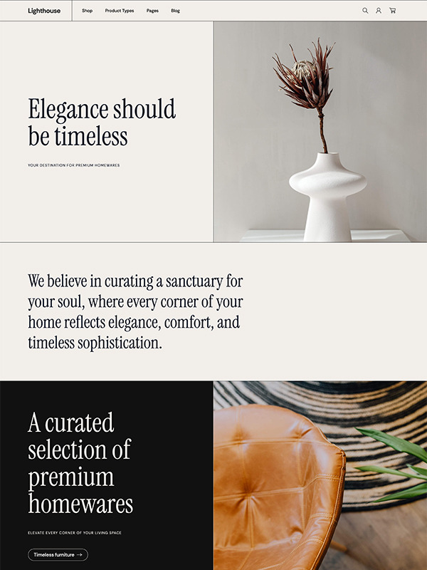 Lighthouse screenshot